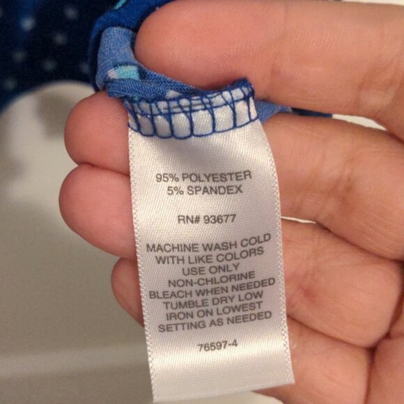 NWT Liz Claiborne XXL Polka Dot 2-Pack Faux Wrap Blouse Bundle - Picture 10 of 12